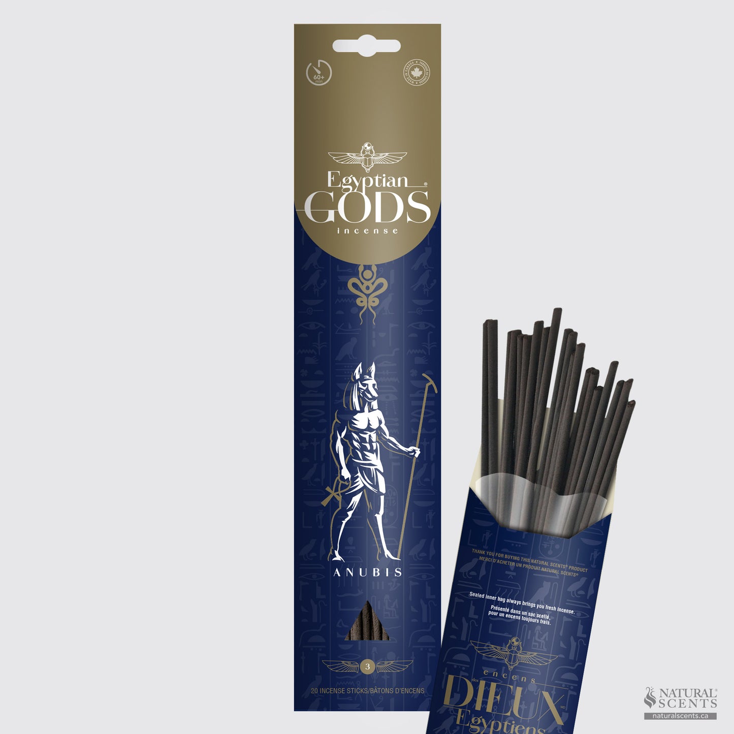 Egyptian Gods #03 Anubis Incense Sticks