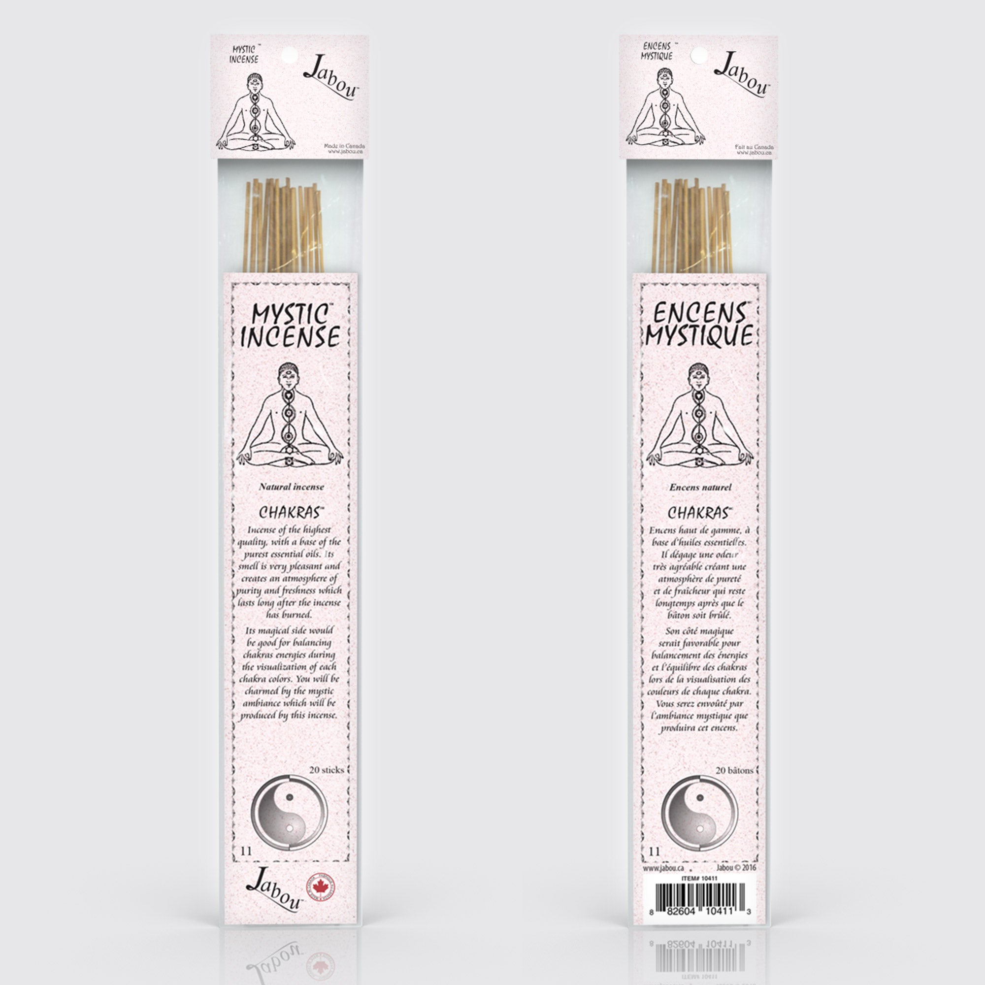 Mystic #11 Chakras Incense Sticks