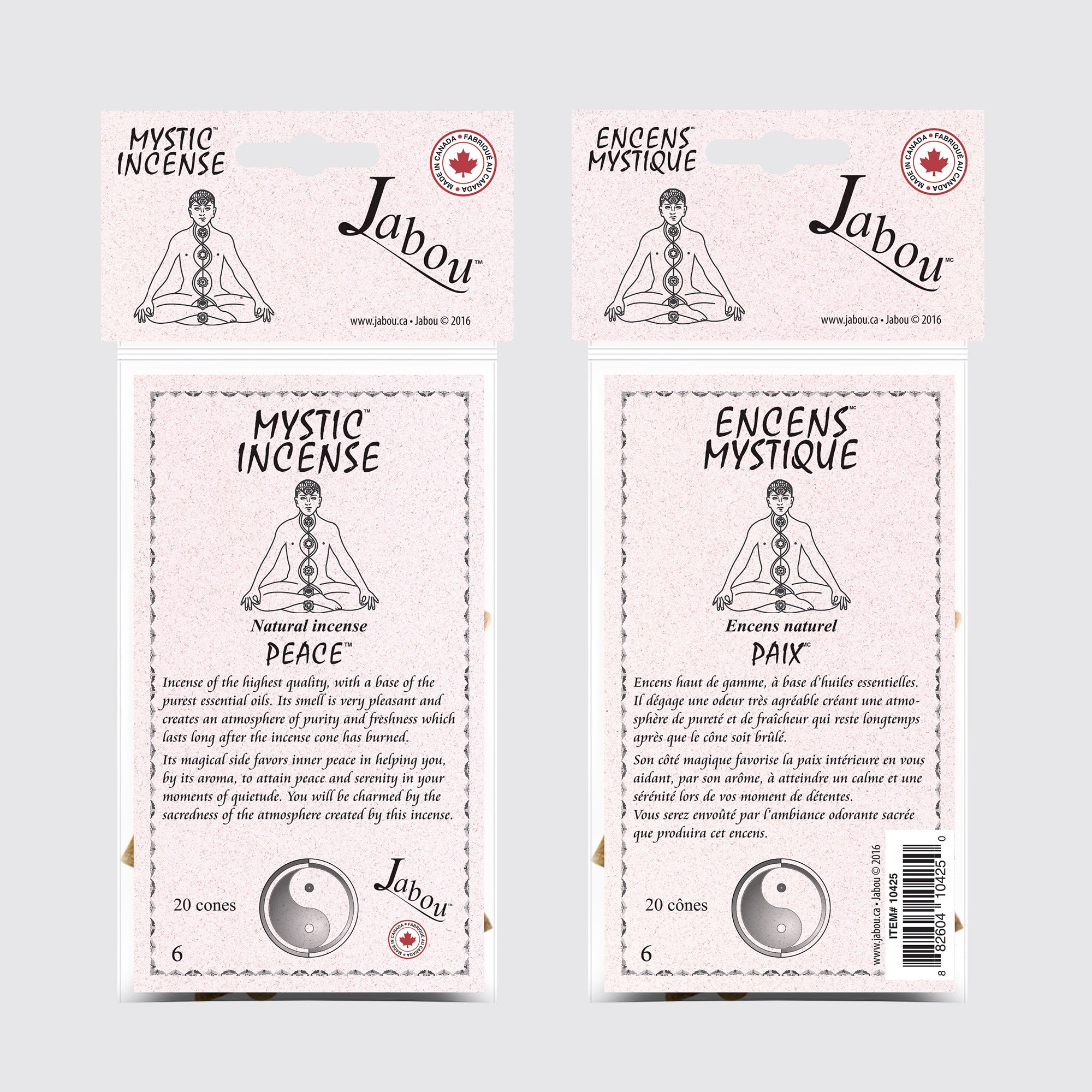 Mystic #06 Peace Incense Cones