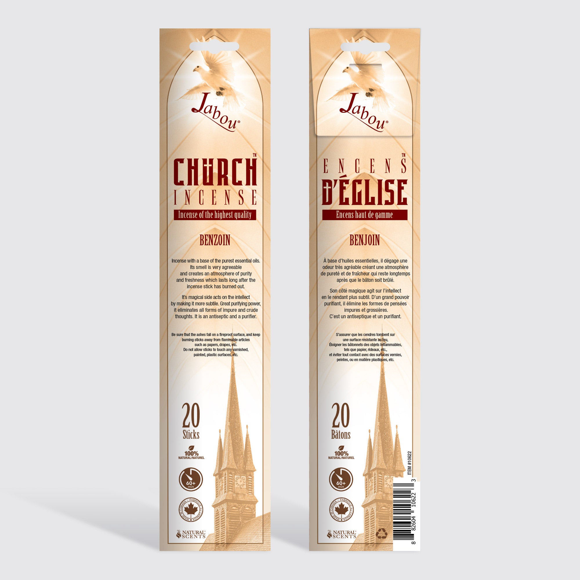 Church #02 Benzoin Incense Sticks