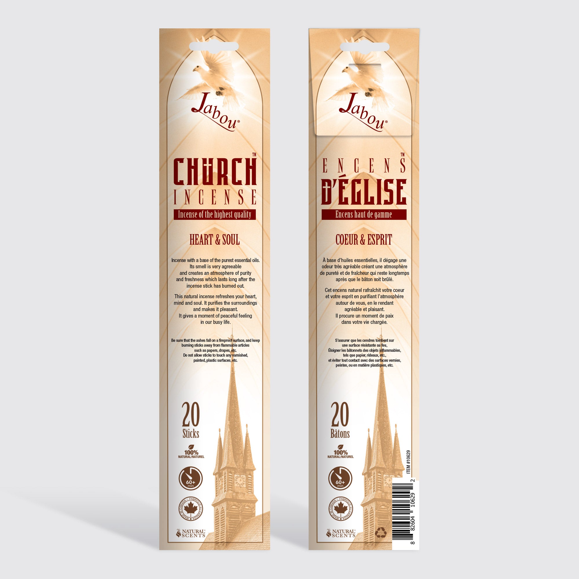 Church #09 Heart & Soul Incense Sticks