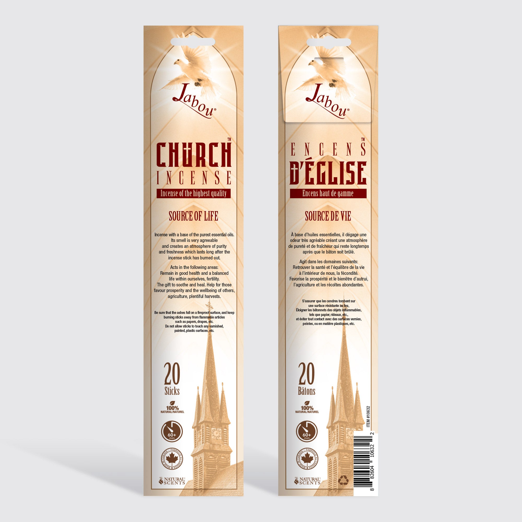 Church #12 Source of Life Incense Sticks