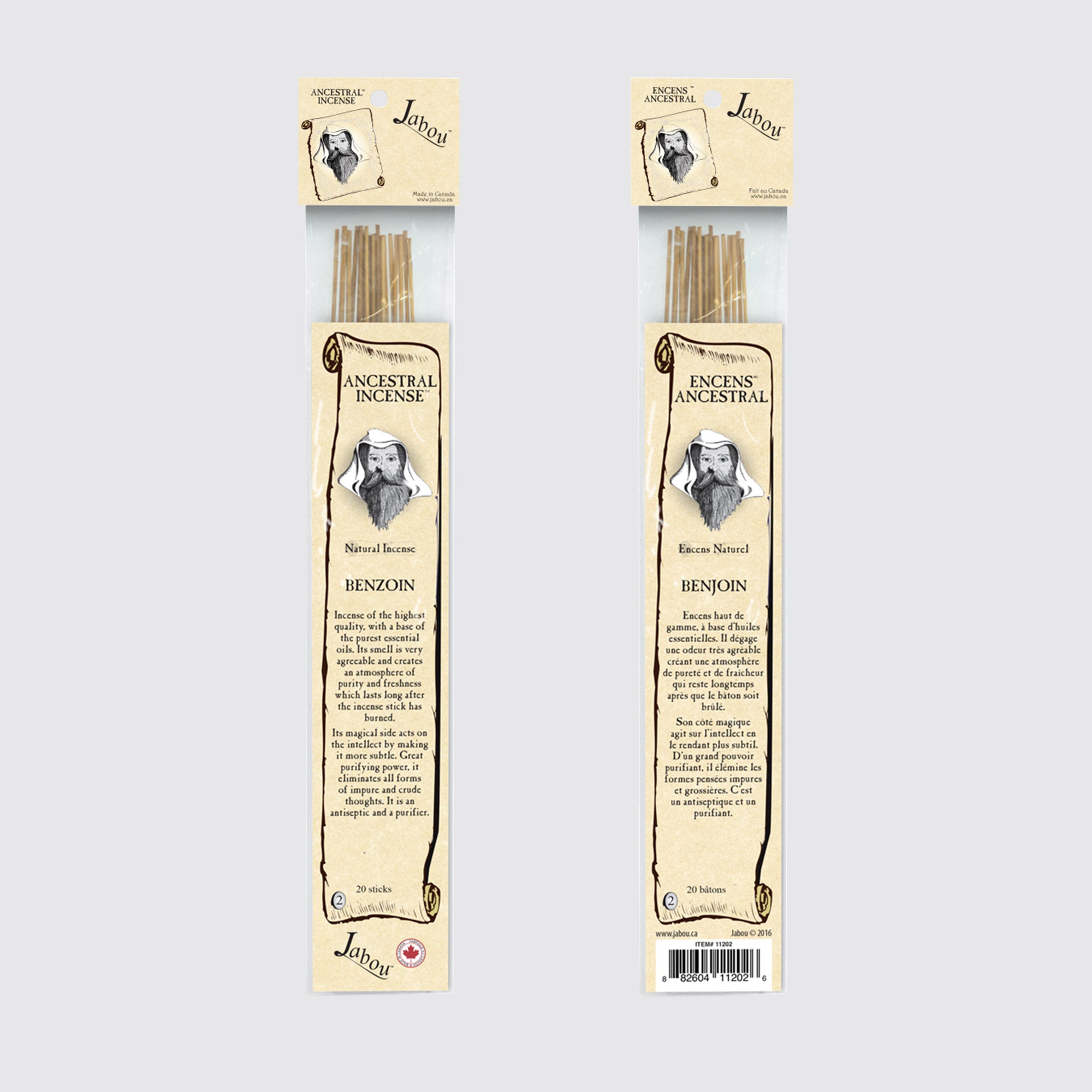 Ancestral #02 Benzoin Incense Sticks