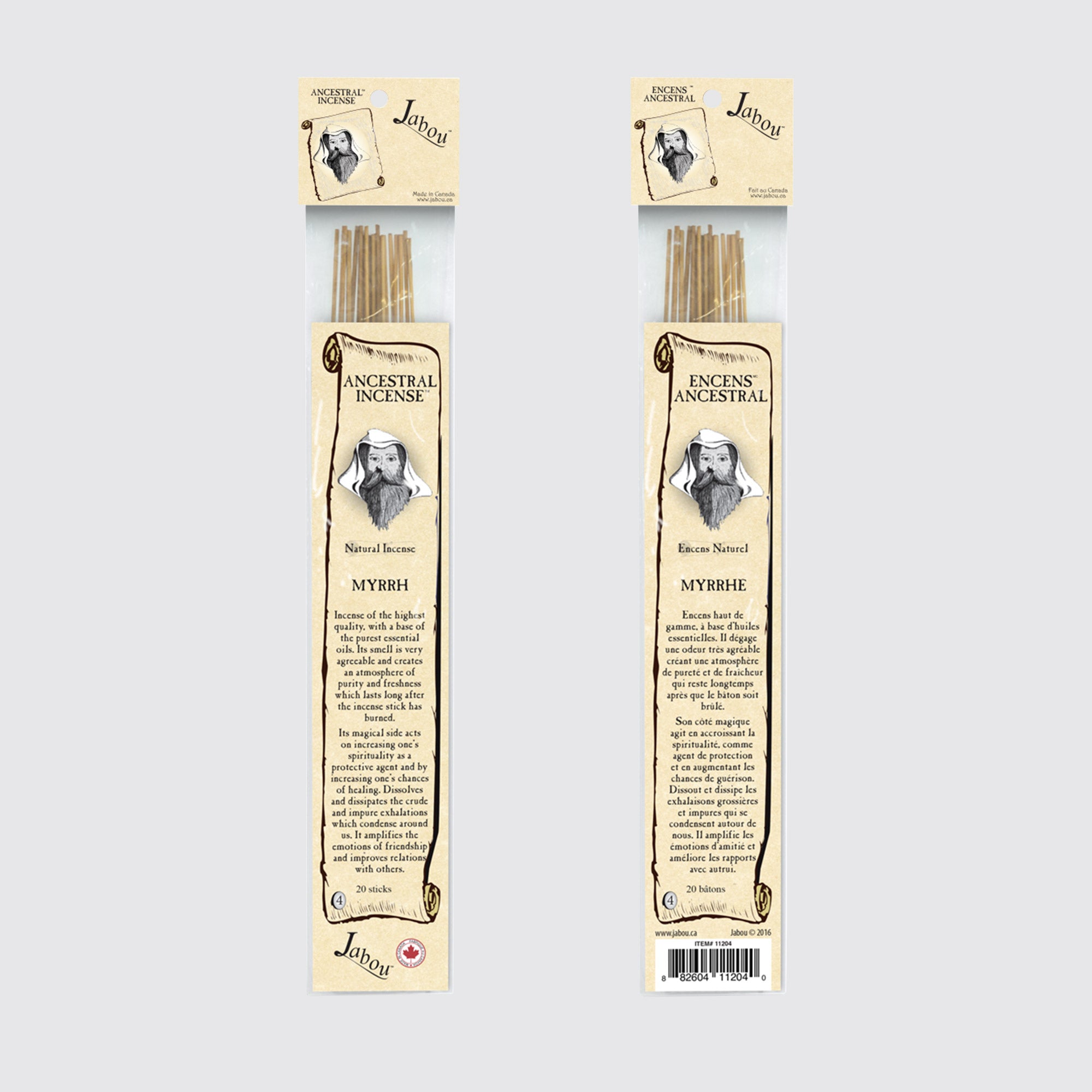 Ancestral #04 Myrrh Incense Sticks