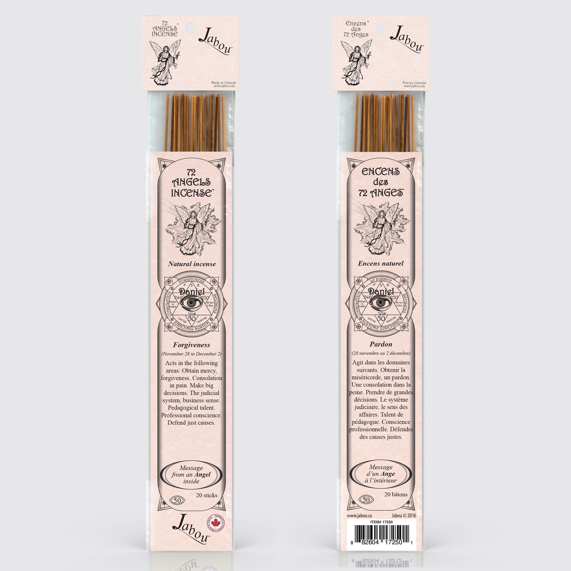 72 Angels #50 Forgiveness Incense Sticks