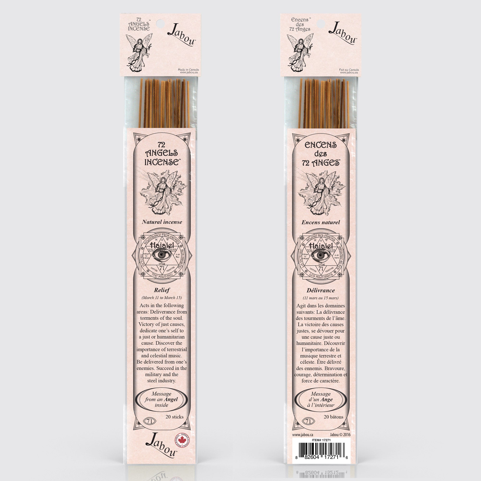 72 Angels #71 Relief Incense Sticks