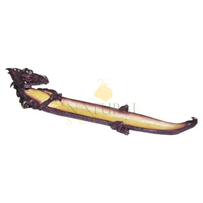Purple Dragon Incense Holder