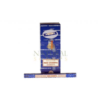 Satya Nag Champa Incense Sticks 10g – Classic Floral Aroma