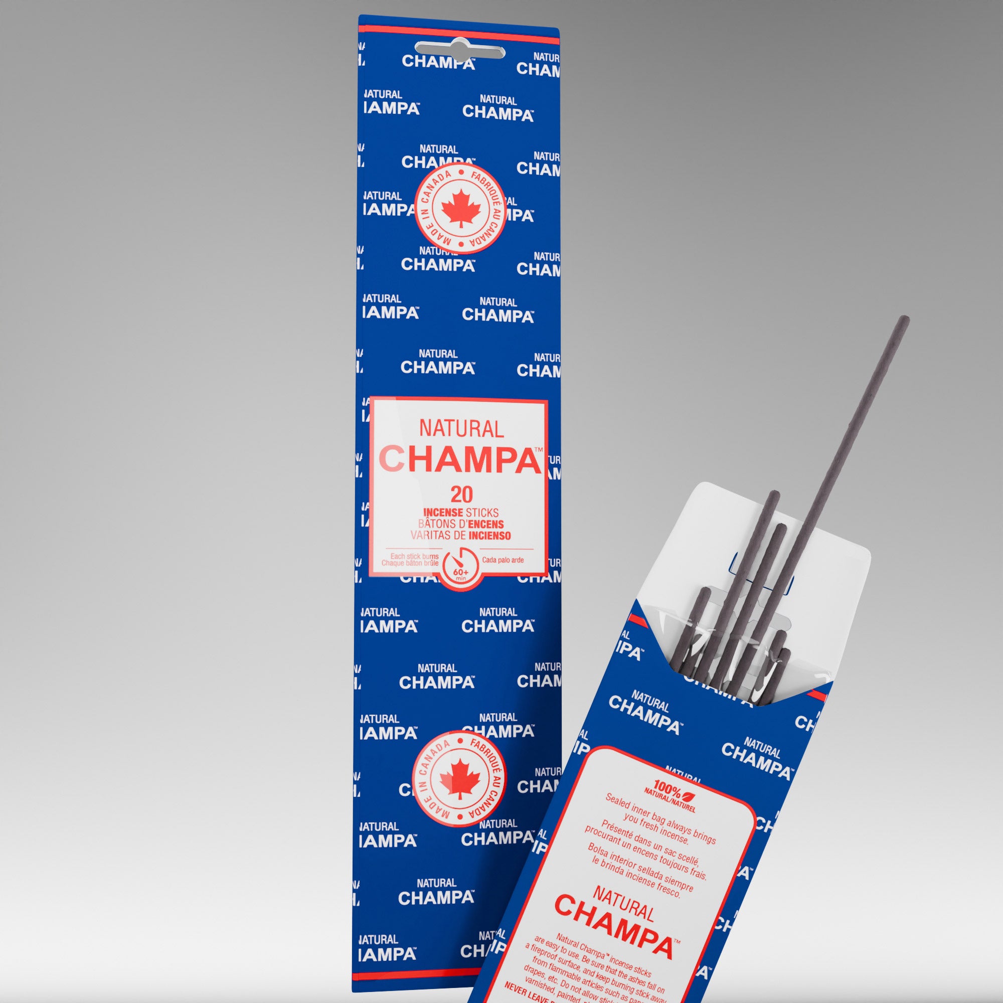 Natural Champa Blue Incense Sticks