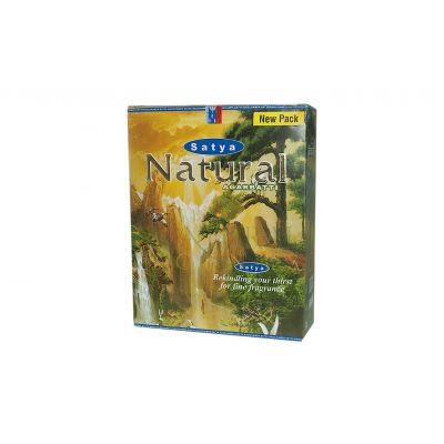 Satya Natural Incense Sticks 45g – Smooth Balanced Aroma