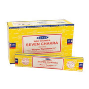 Satya Seven Chakra Incense Sticks 15g – Balanced Aroma