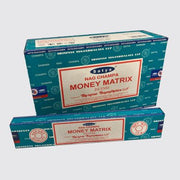 Satya Money Matrix Incense Sticks 15g – Warm Uplifting Aroma