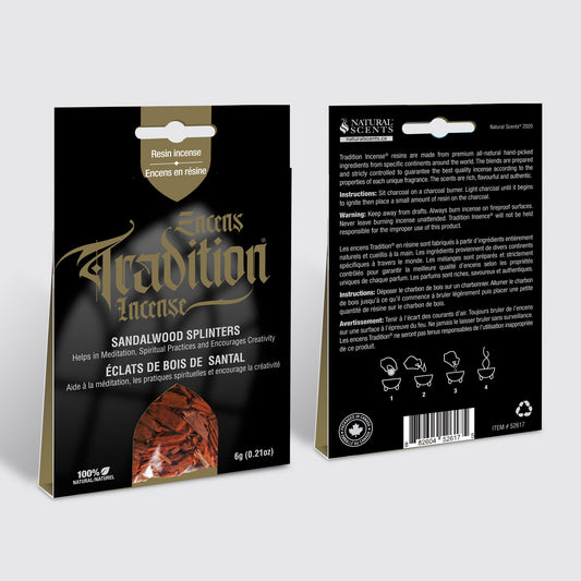 Tradition Incense Sandalwood Splinters