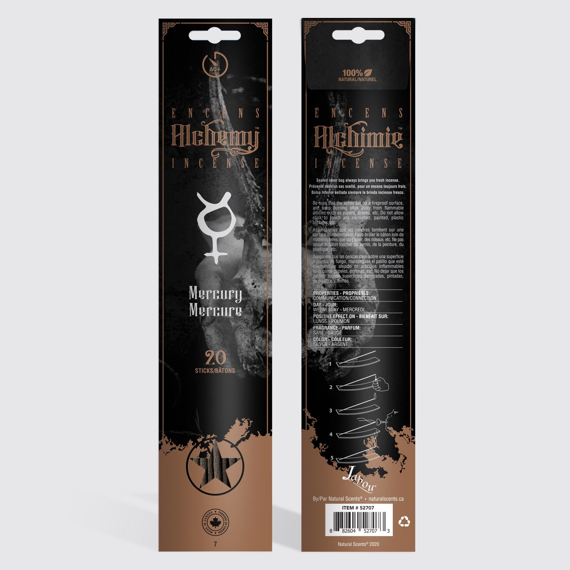 Alchemy #07 Mercury Incense Sticks
