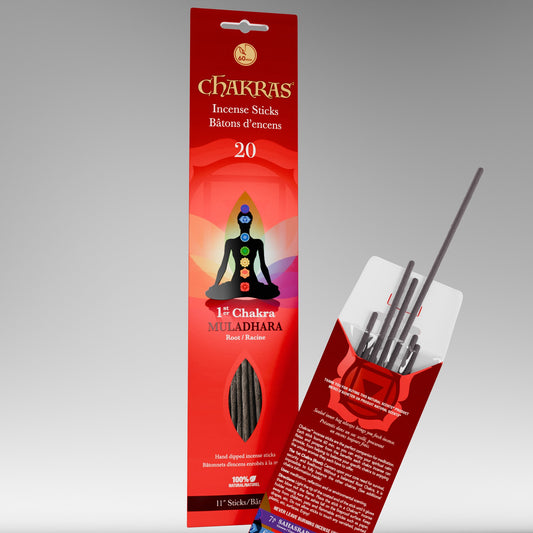 Bâtons d'encens Chakras #01