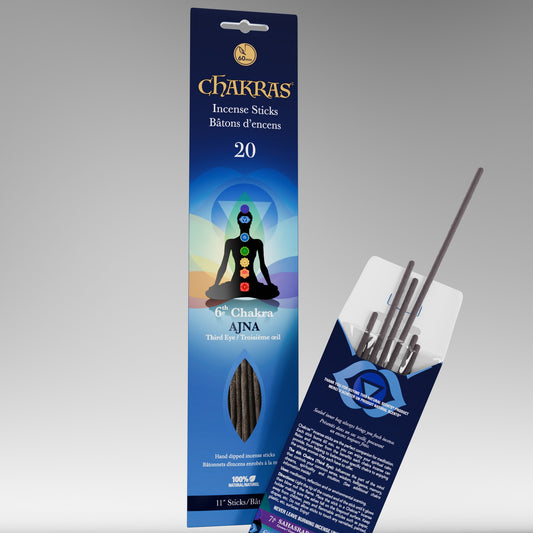 Bâtons d'encens Chakras #06