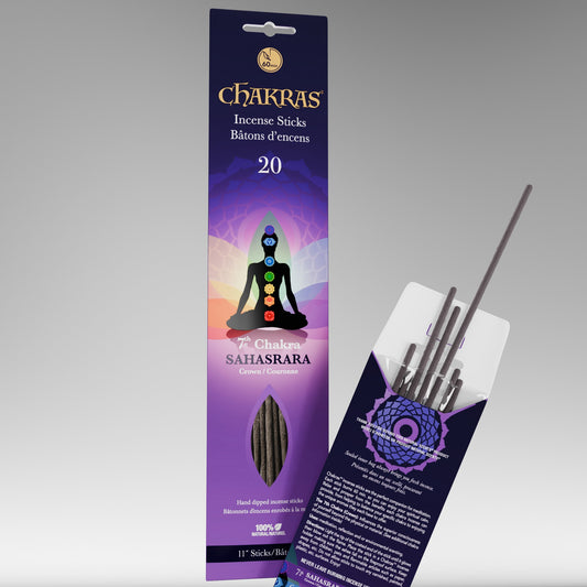 Bâtons d'encens Chakras #07