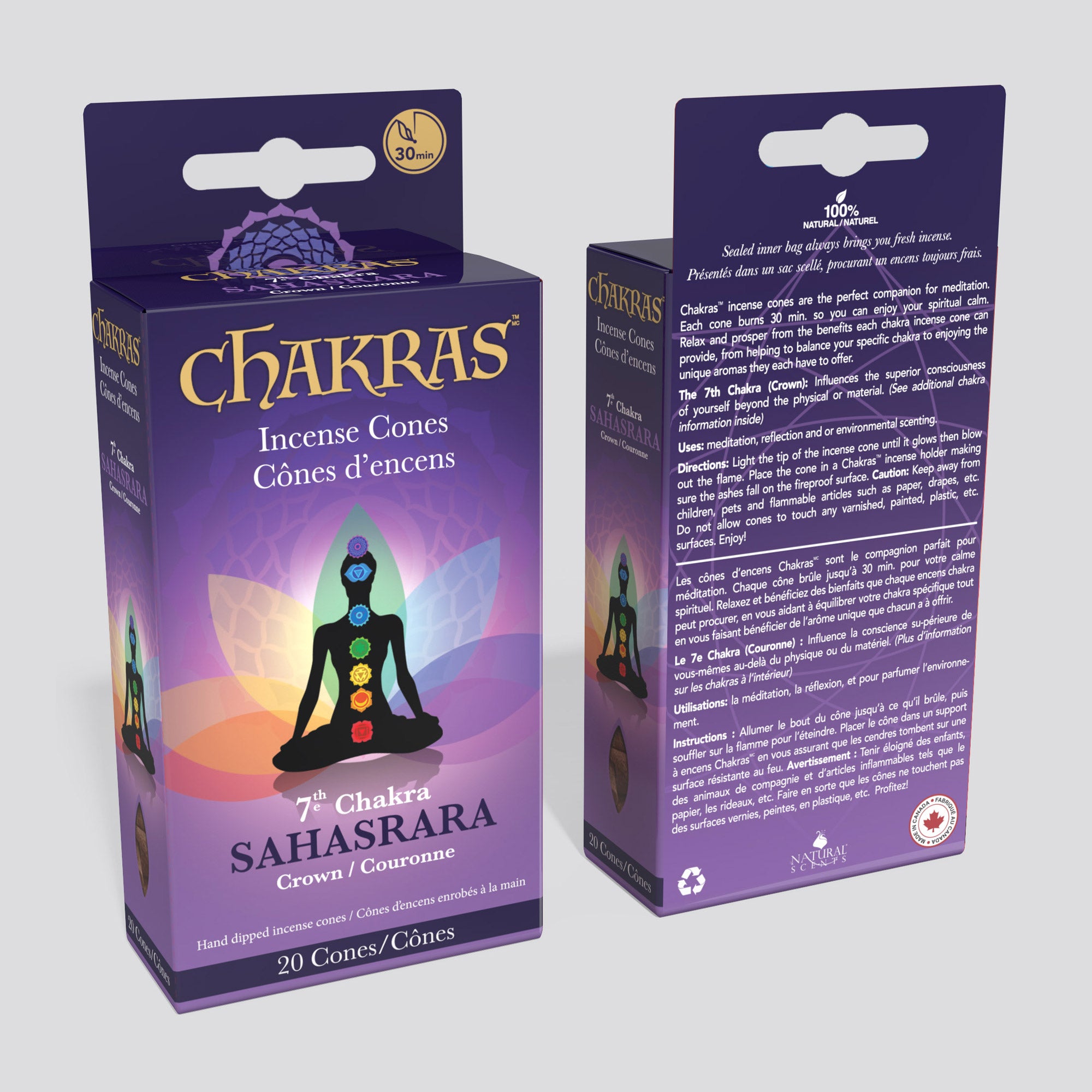 Chakras #07 Sahasrara Cones