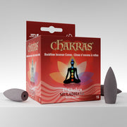 Chakras Incense® MULADHARA # 1 BACKFLOW Cones 15pcs/box