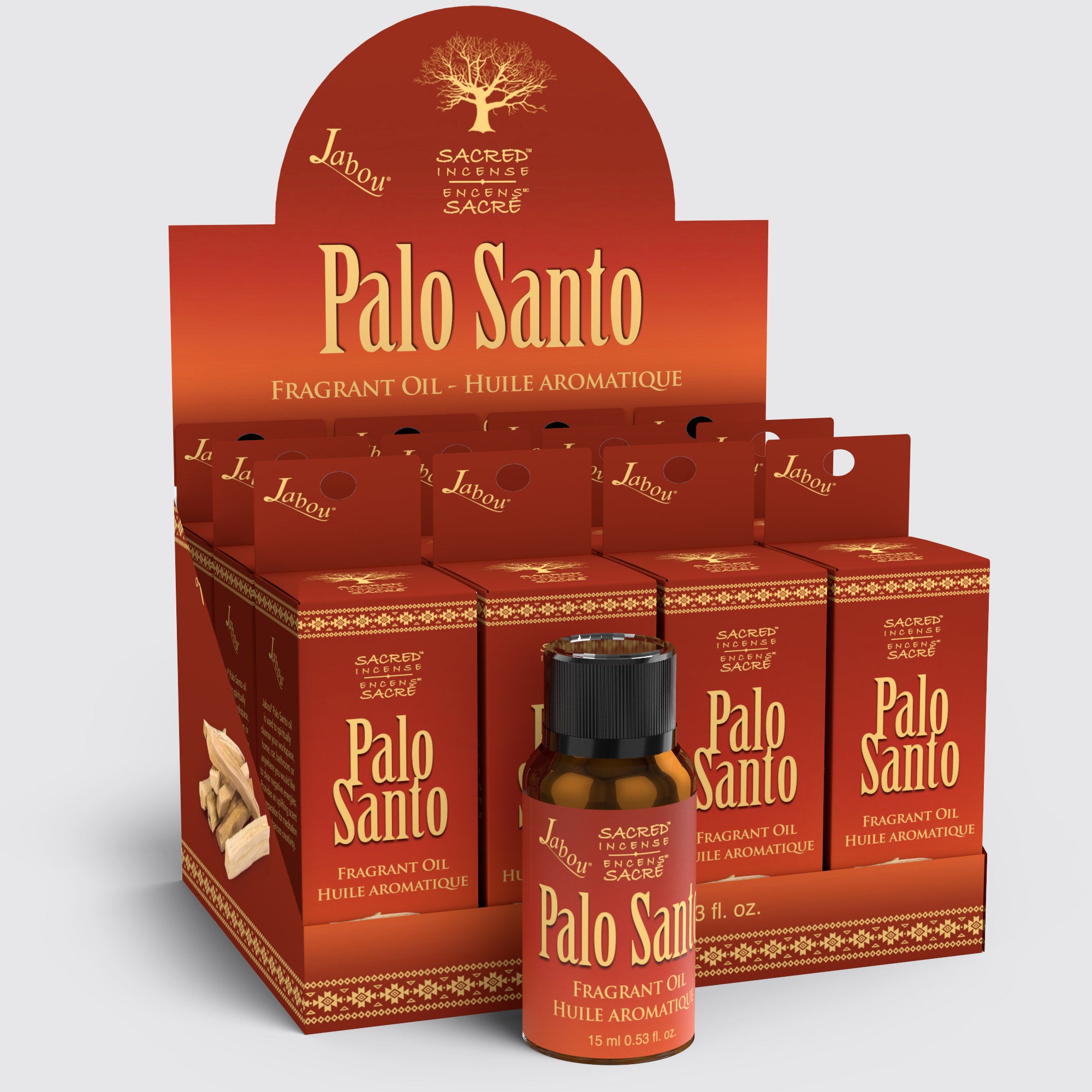 Display Huiles Essentielle Palo Santo