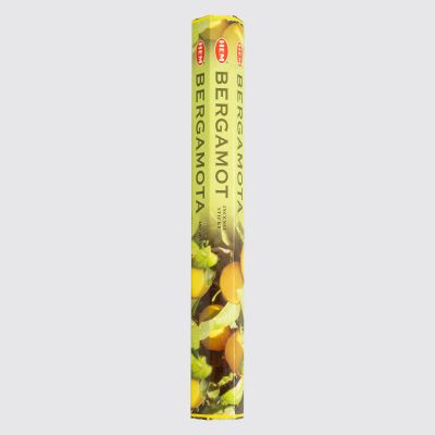 HEM Hexa Bergamot Incense Sticks – Fresh Citrus Aroma | 20 Sticks