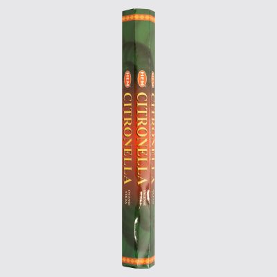 HEM Hexa Citronella Incense Sticks – Fresh Lemon Aroma | 20 Sticks