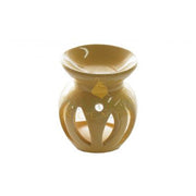 Glossy Mustard Ceramic Oil Burner – Classic Essential Oil & Wax Melt Aromatherapy Diffuser