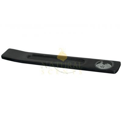 Soapstone Black & White Moon Incense Holder