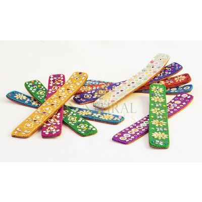 Assorted Colored Incense Holders