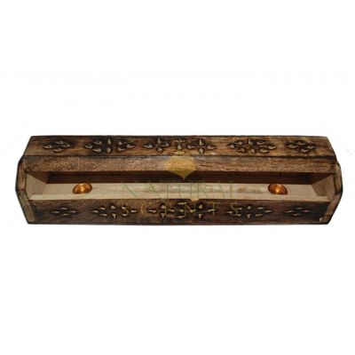 Assorted Jali Antique Finish Coffin Incense Holder