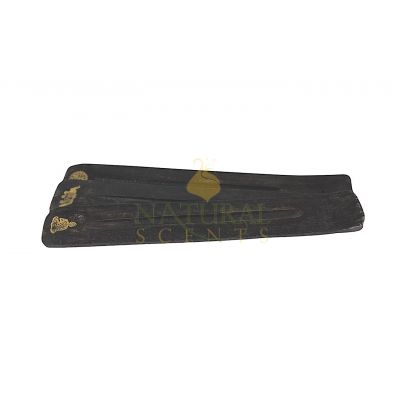 Black Incense Holders with Assorted Inlays